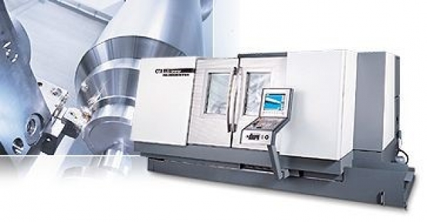 8-axis machine with driven tools and Y-milling axis ± 40mm Spindle bore 65mm, programmable sub-spindle LNS bar feeders Magazine 1.5m Turning diameter 410mm, turning length 635mm